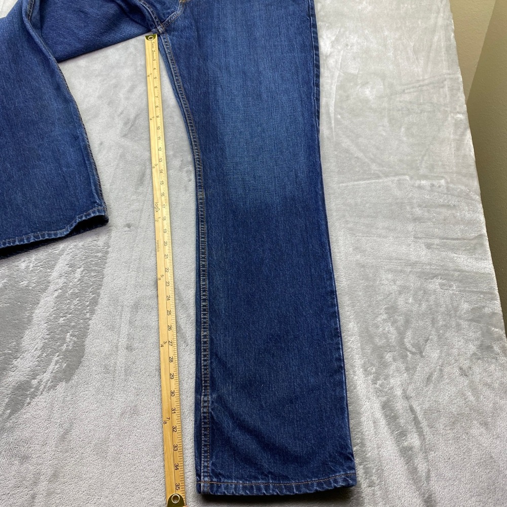 Cinch‎ Jeans Mens Dark Wash Bootcut Denim Cotton Casual Workwear Sz 38 Fits 37" - Picture 3 of 9